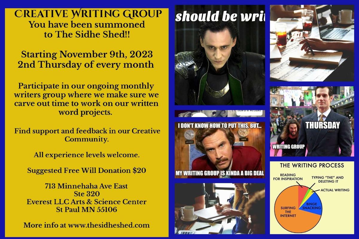 Creative Writing Group-Monthly