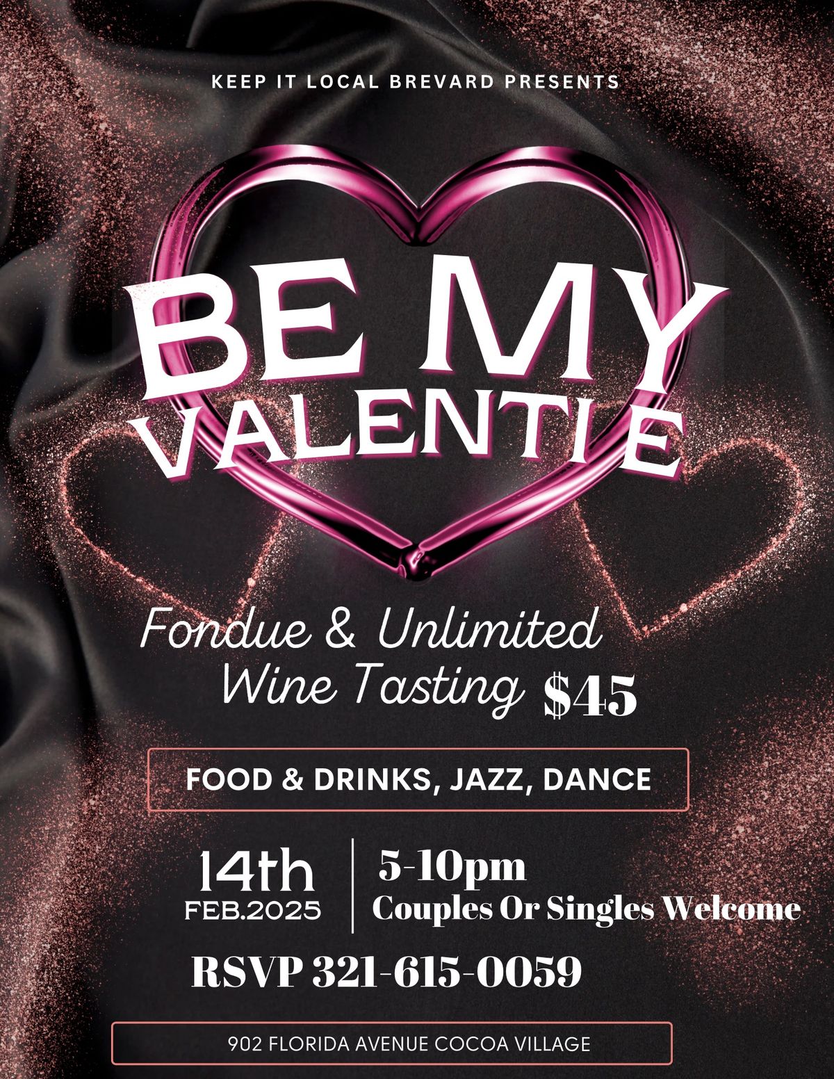 Be My Valentine Fondue & Wine Tasting 