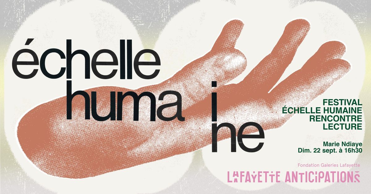 S\u00e9ance de lecture avec Marie NDiaye l Festival \u00c9chelle Humaine