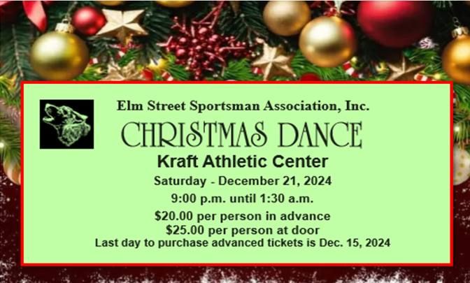 Elm Street Sportsman Christmas Dance