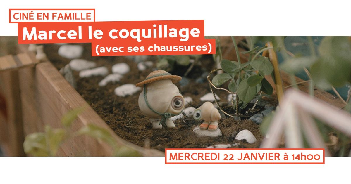 [CIN\u00c9 EN FAMILLE] Marcel le coquillage (avec ses chaussures)