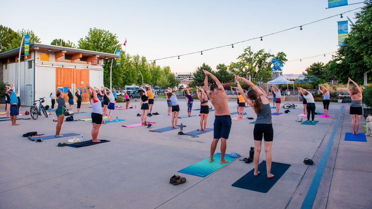 Sunset Yoga at Stuart Park