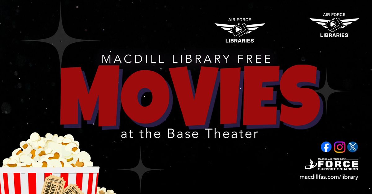 FREE MOVIE: Argylle (2024\/PG-13) @ MacDill AFB Library