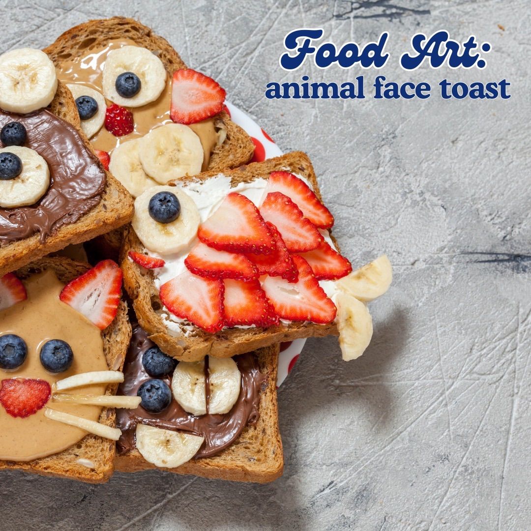 Food Art: Animal Face Toast