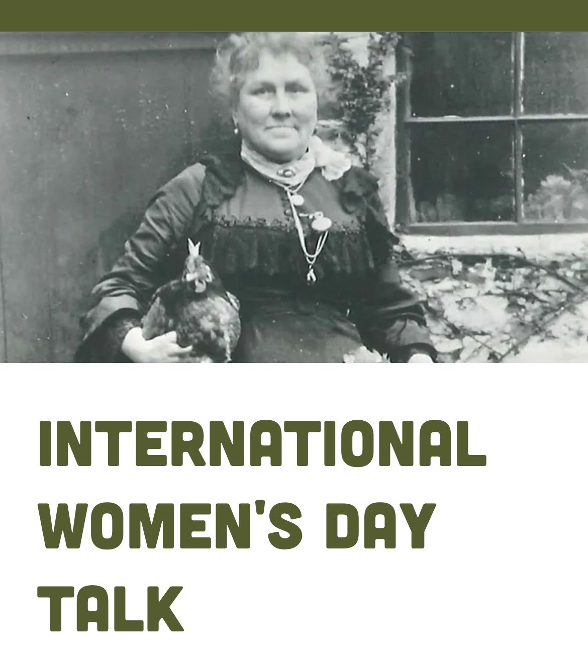 International Women\u2019s Day Talk