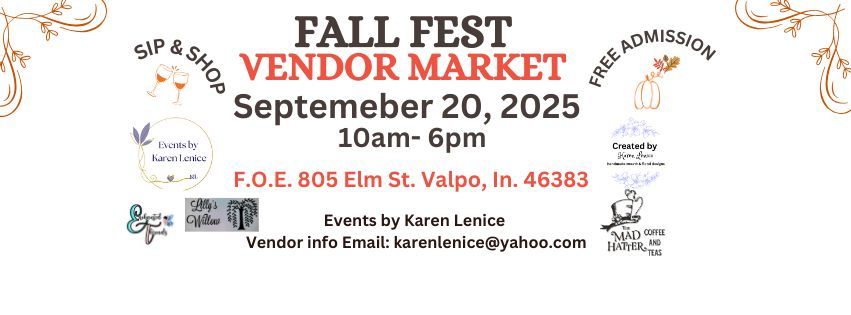 Fall Fest Vendor Market