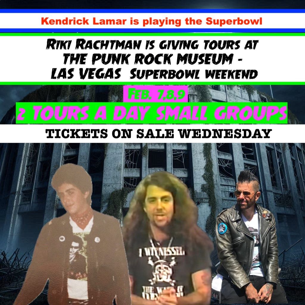 Riki Rachtman's Private Punk Rock Museum Tour