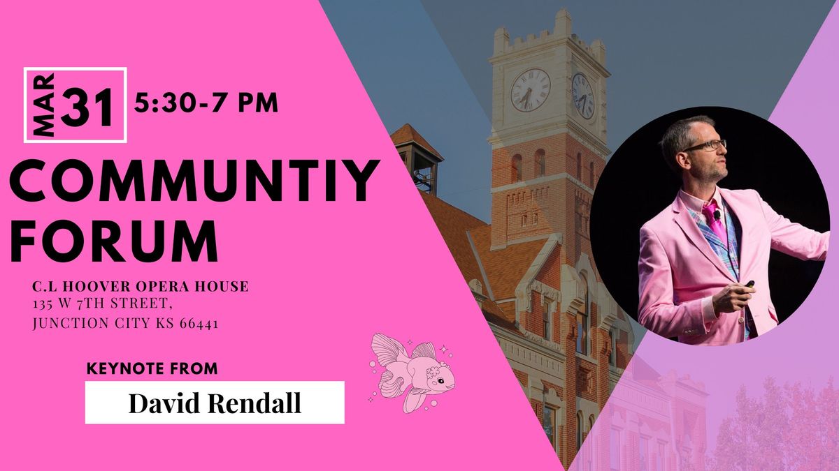 2025 Community Forum - Pink Goldfish