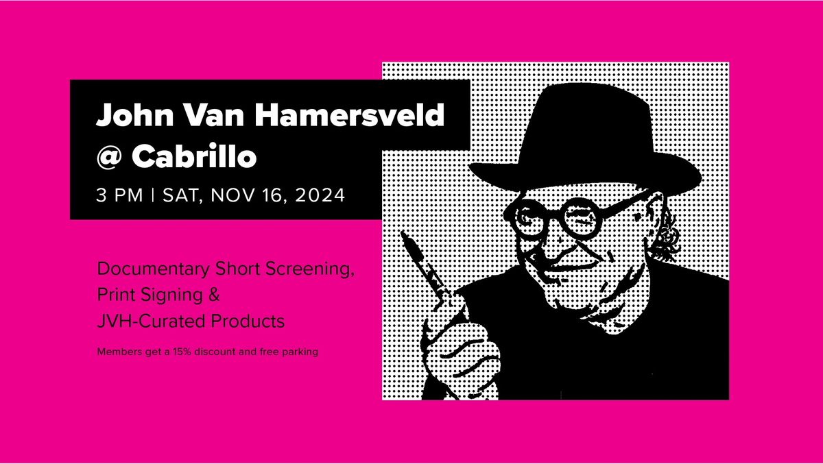 John Van Hamersveld @ Cabrillo