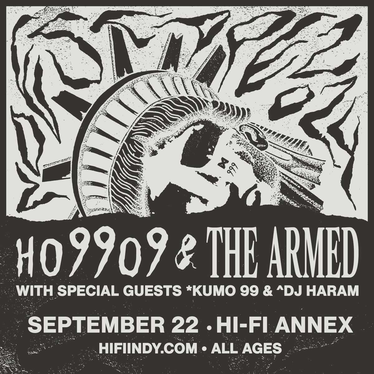 The Armed + H09909 at HI-FI Annex 