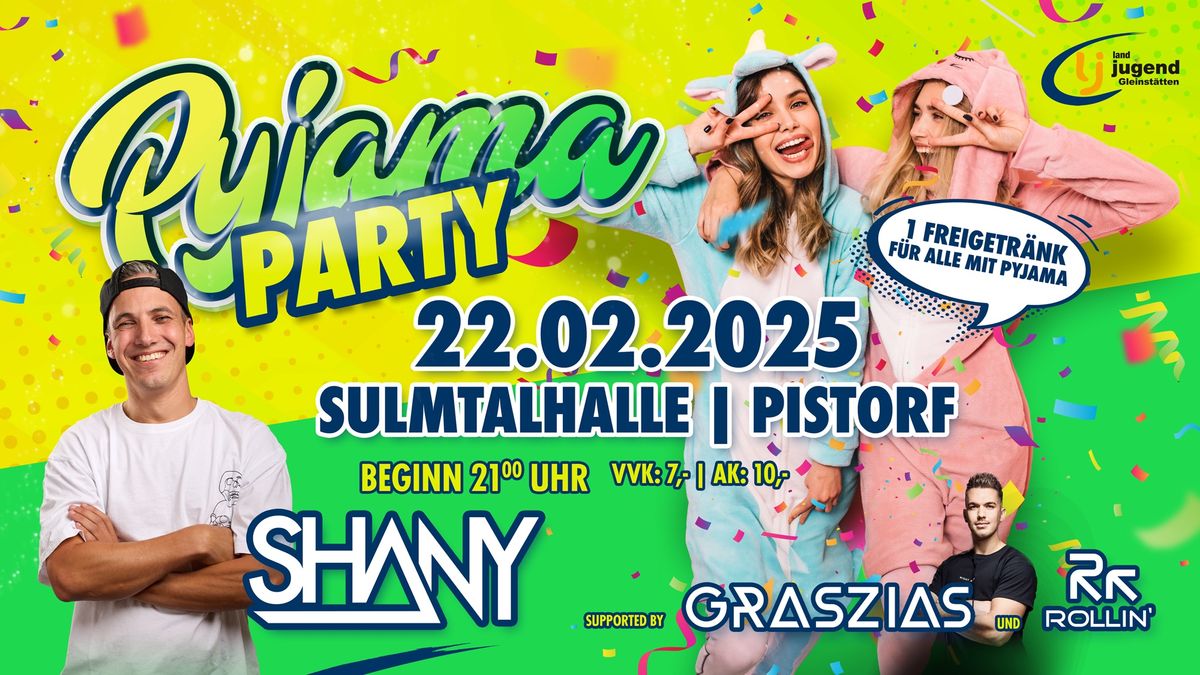 Pyjamaparty LJ Gleinst\u00e4tten