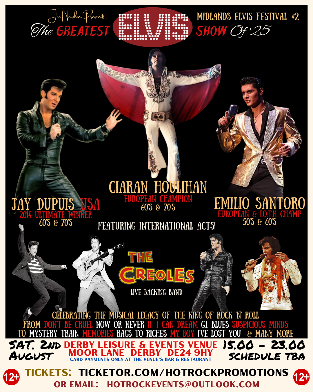 Elvis Festival - Saturday at Academy Center of the Arts