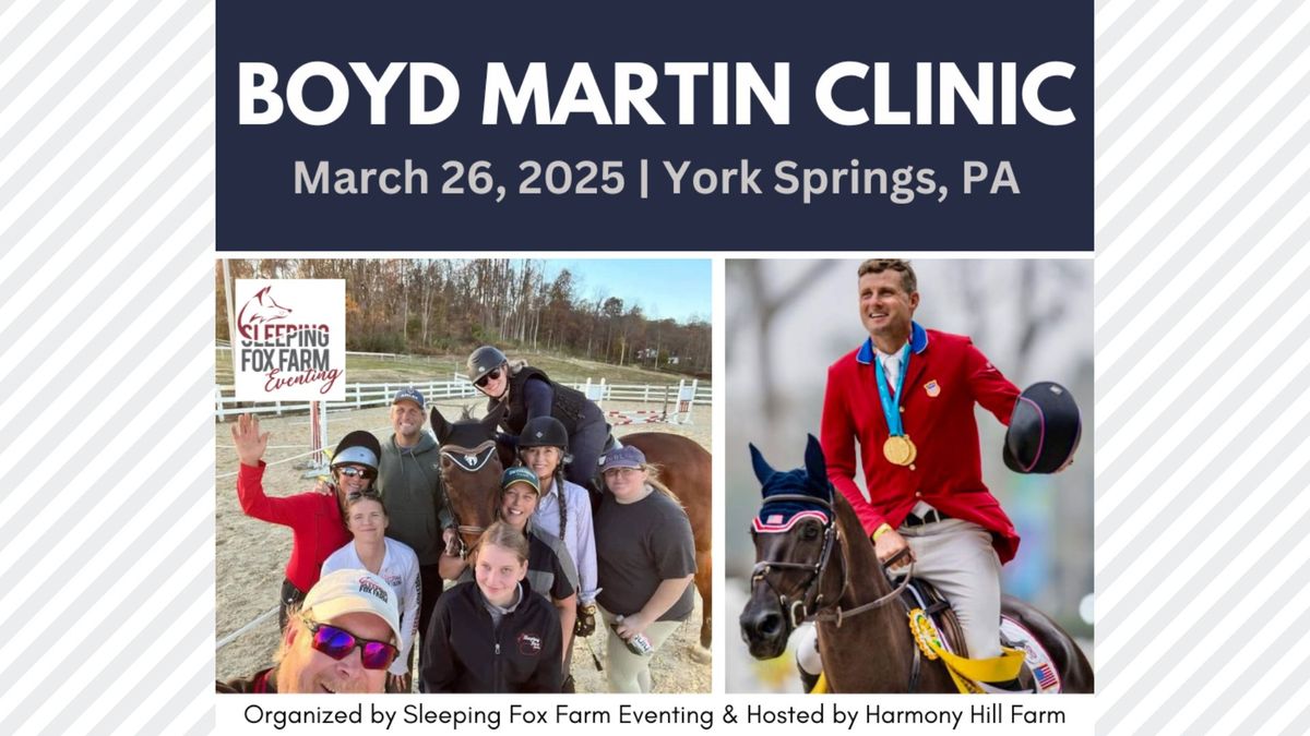 Boyd Martin Clinic