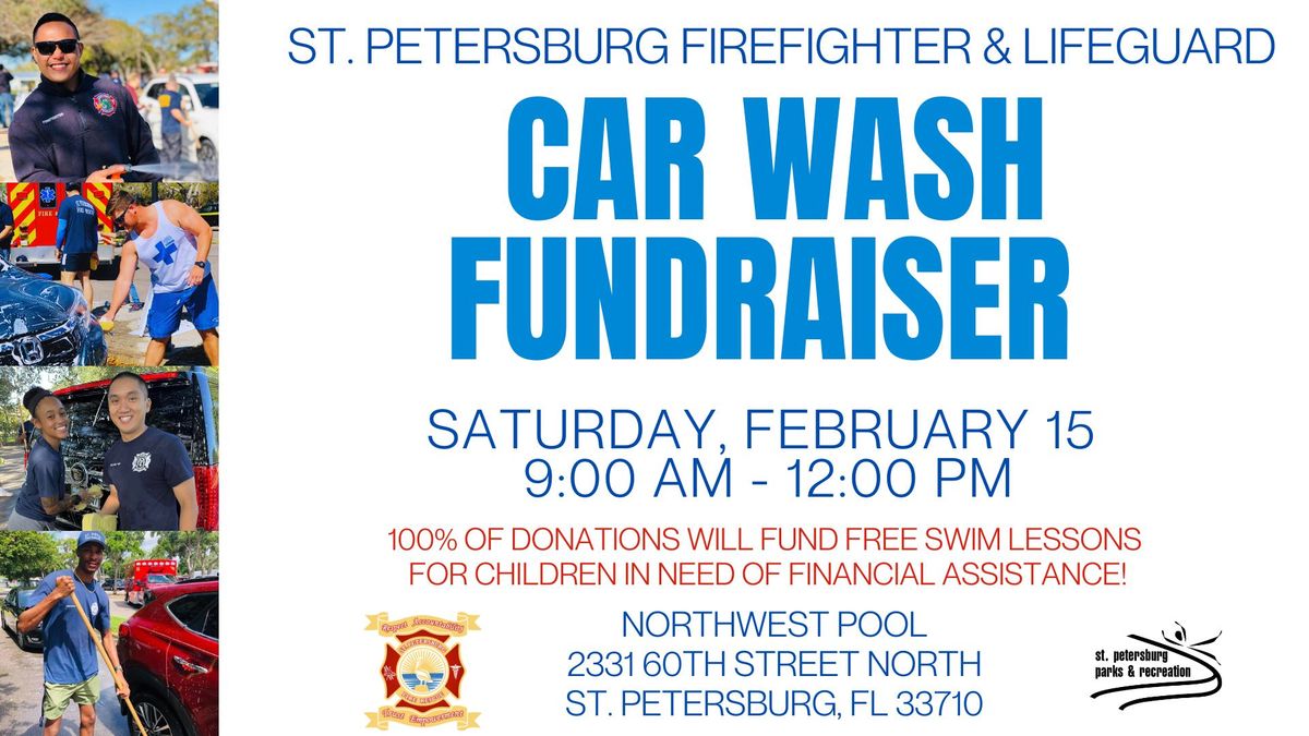 St. Petersburg Firefighter & Lifeguard Car Wash Fundraiser 