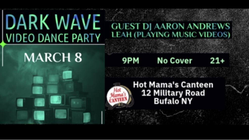 Darkwave Video Dance Party March 8