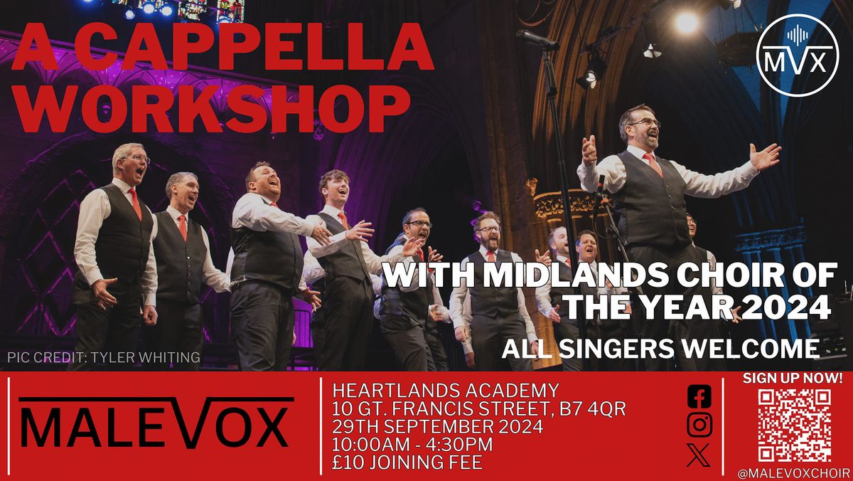 A Cappella Workshop with MaleVox 