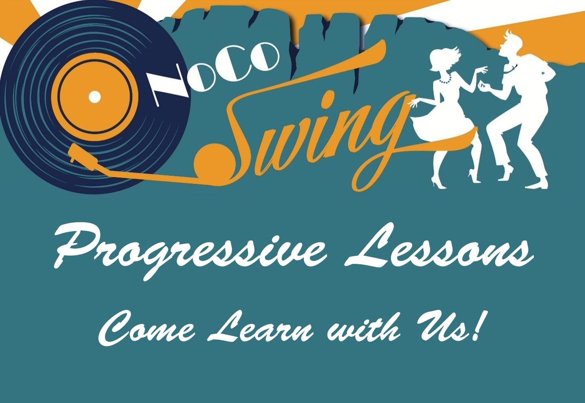 October Progressive Classes (4-week series) - Introduction to Swing and Introduction to Lindy!