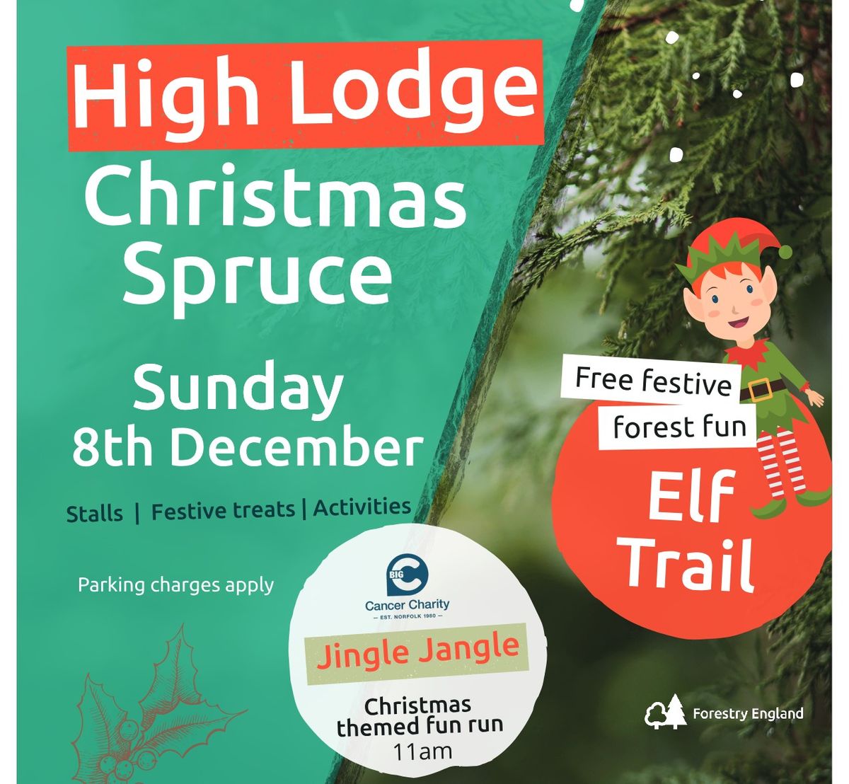 High Lodge Christmas Spruce 