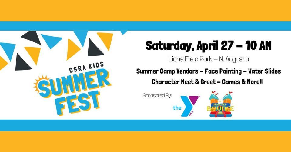 SummerFest 2024, Lions Memorial Field, North Augusta, 27 April 2024