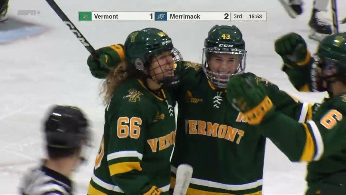 Merrimack Warriors at Vermont Catamounts Womens Hockey