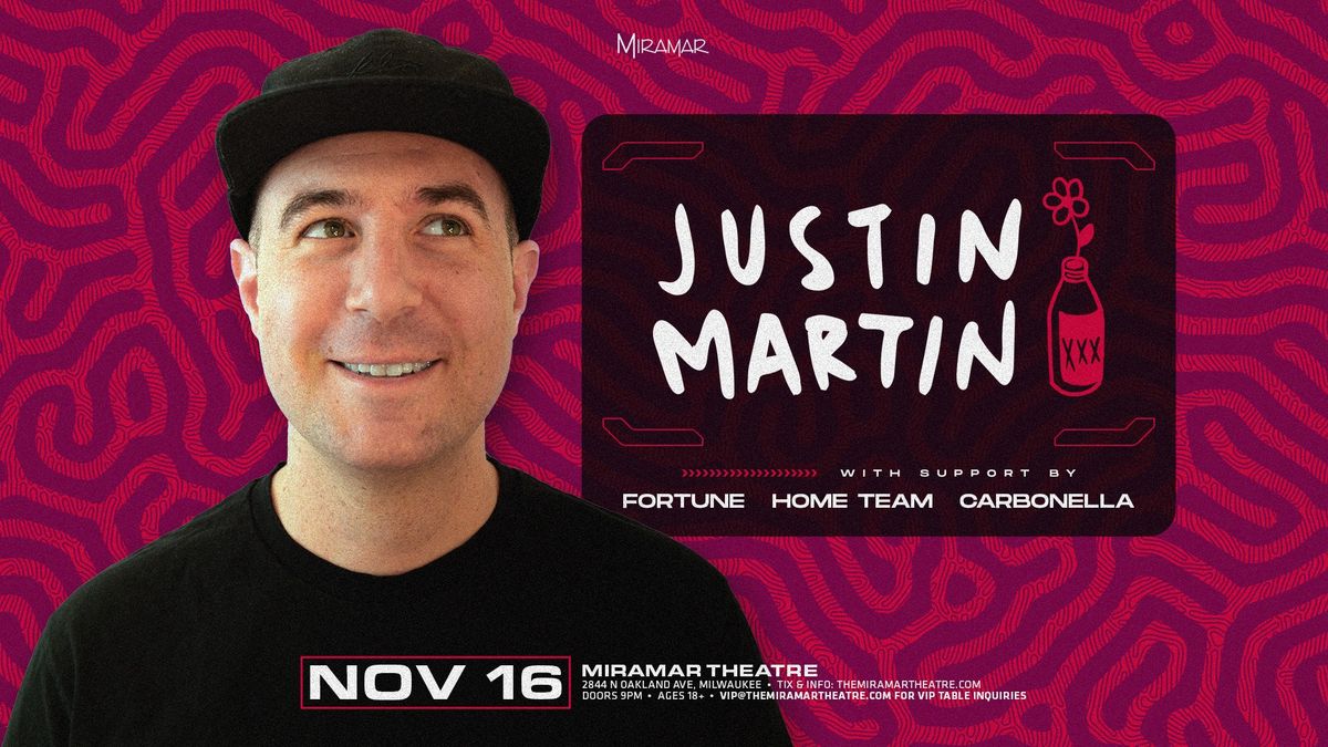 Justin Martin at The Miramar Theatre