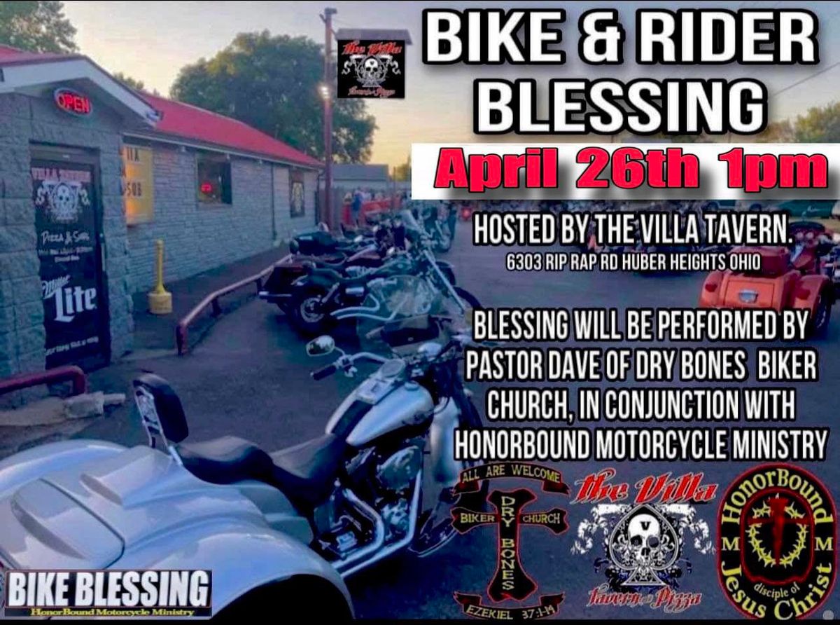 Bike and Rider Blessing