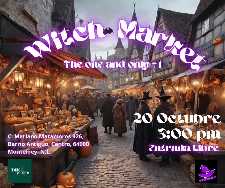 Witch Market Monterrey 2024 \u263f \u263e 