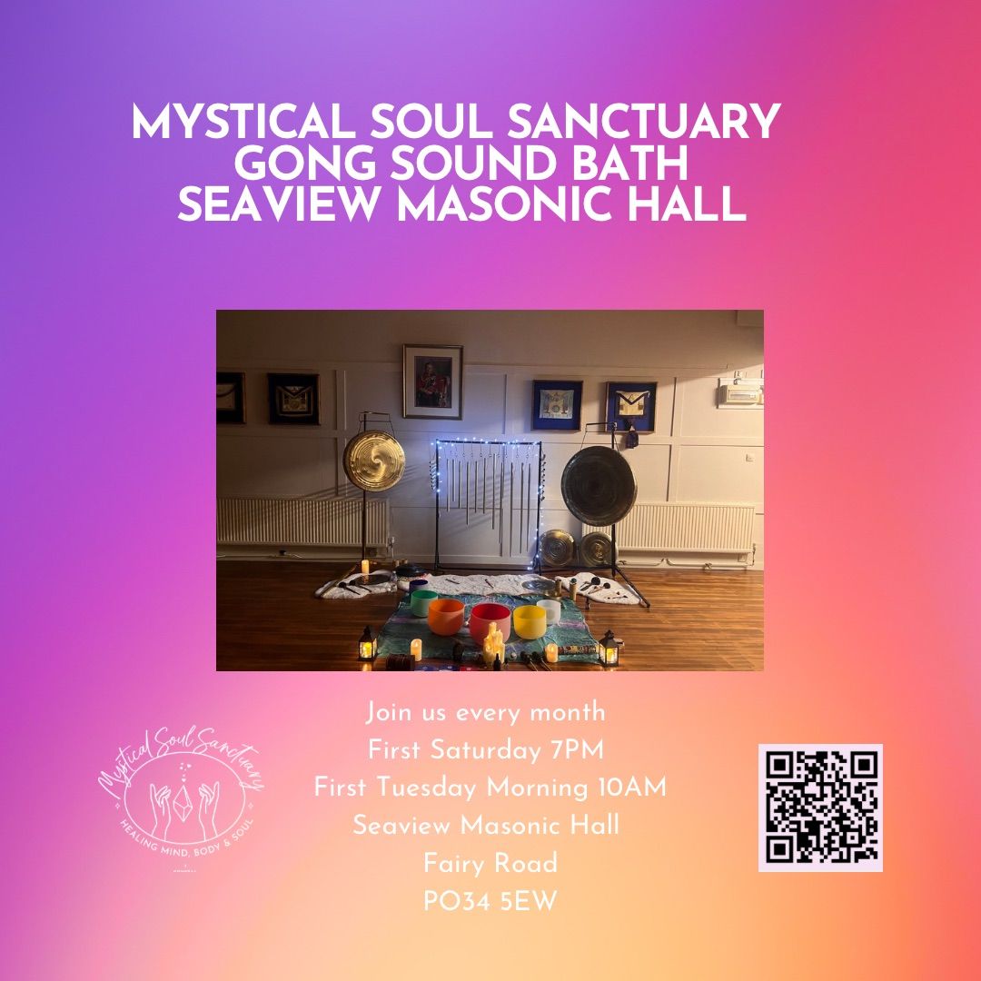 March 1st - Mystical Soul Sanctuary Evening Guided Sound Bath Seaview 