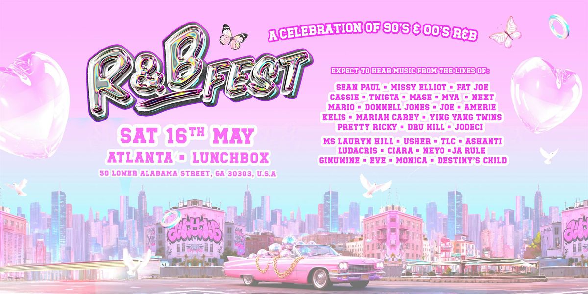 R&B Fest Is Coming To Atlanta!