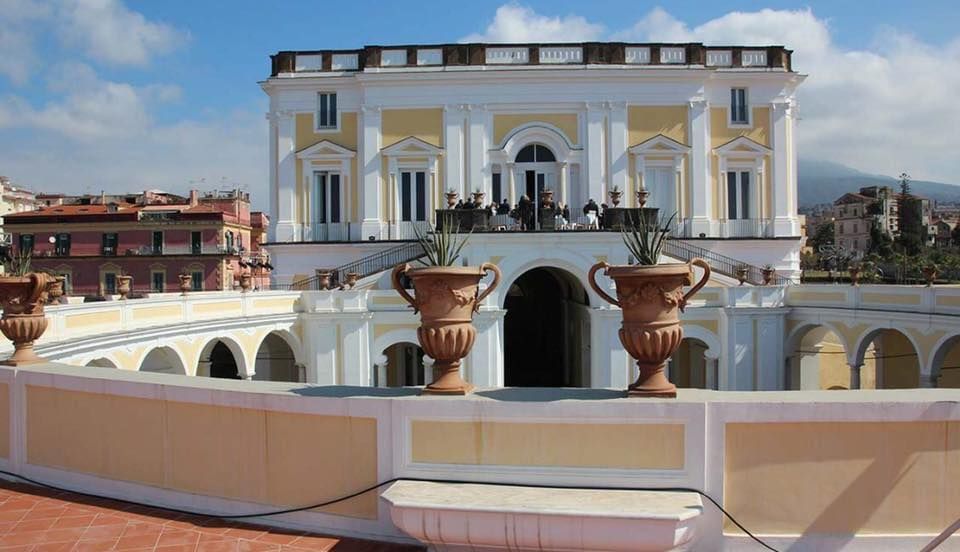 Villa Campolieto e la Casina dei Mosaici nel Parco sul Mare