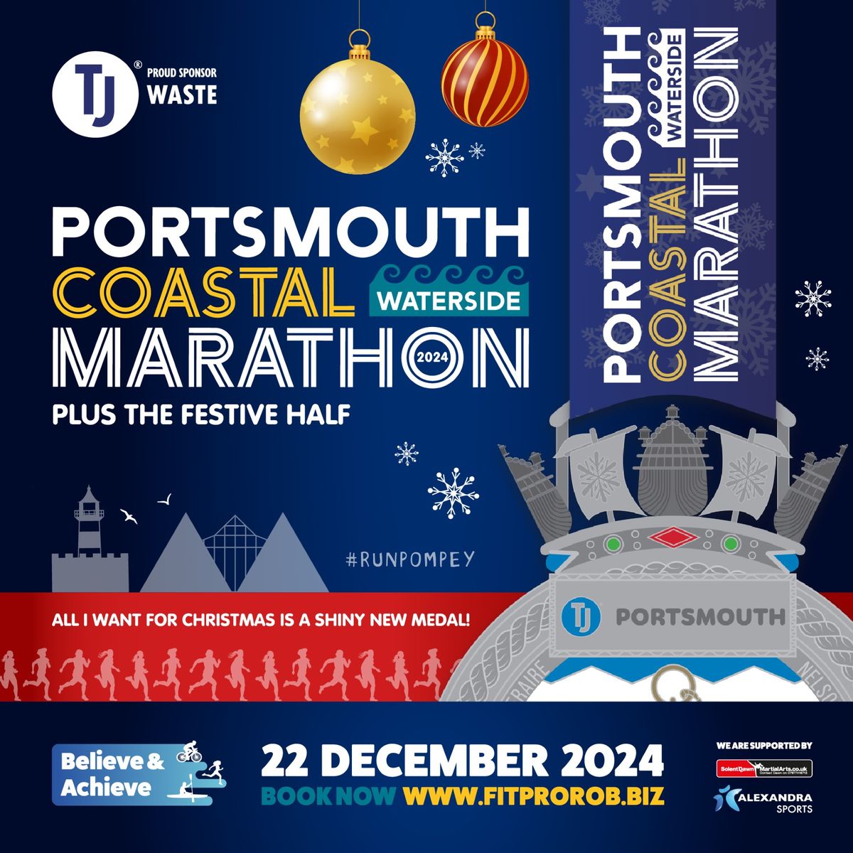 The Portsmouth half marathon\/marathon