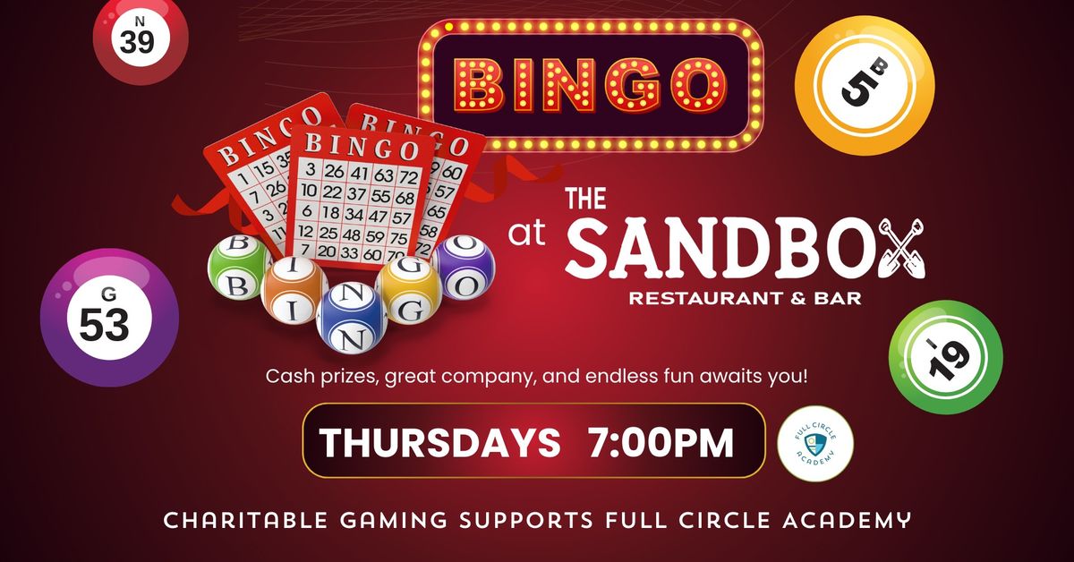 Bingo at The Sandbox