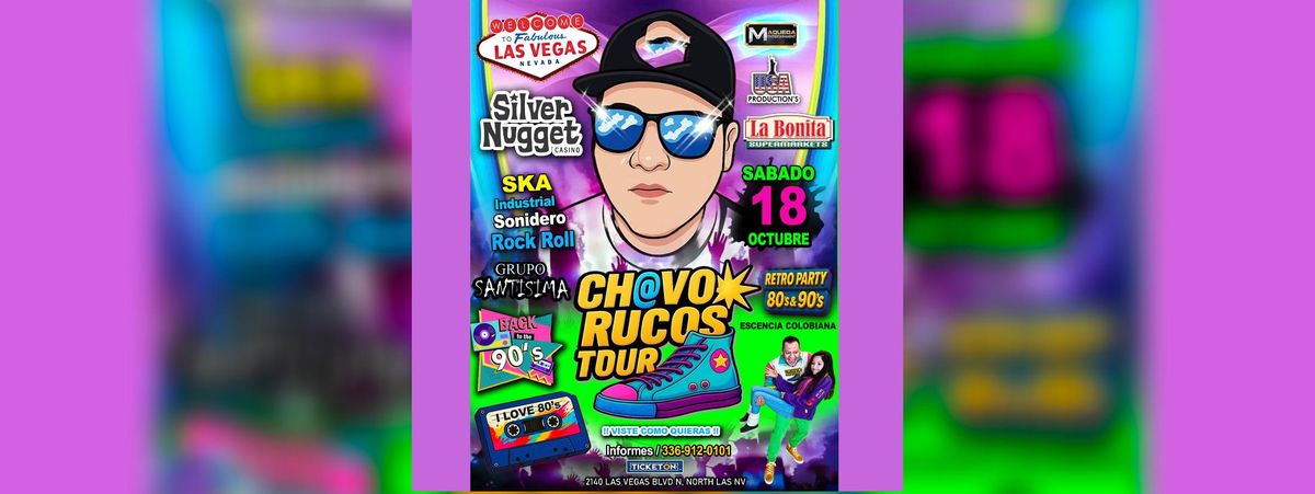 RETRO PARTY 80'S Y 90'S EN LAS VEGAS