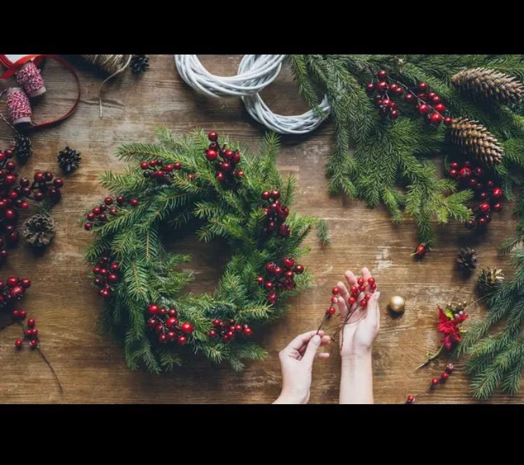 Wreath making workshop Mitchell 2.30pm