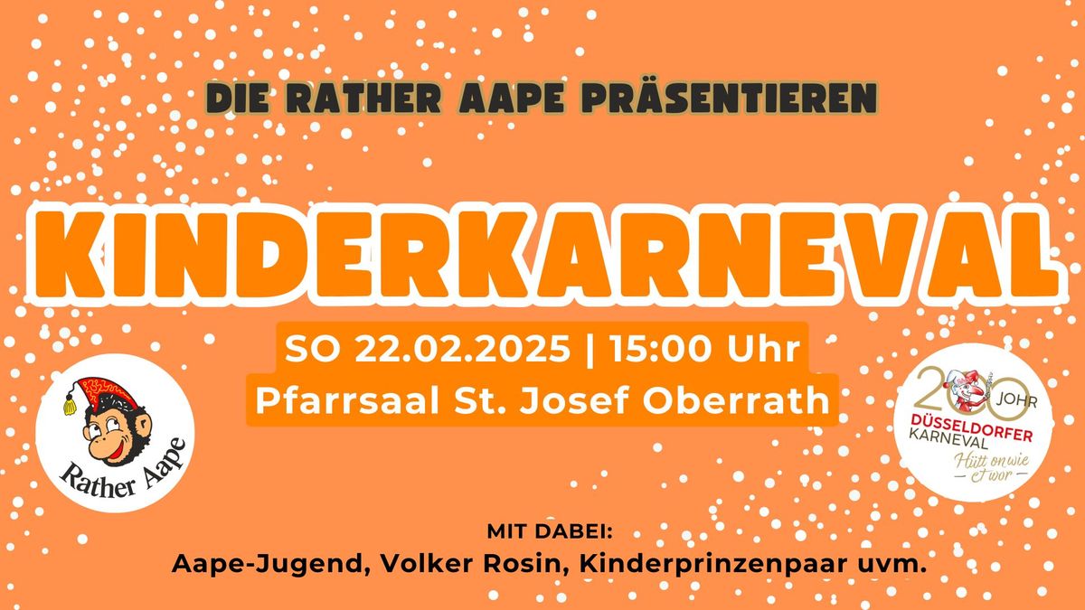 Kinderkarneval 2025