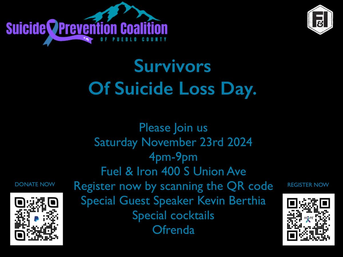 International Survivors of Suicide Loss Day