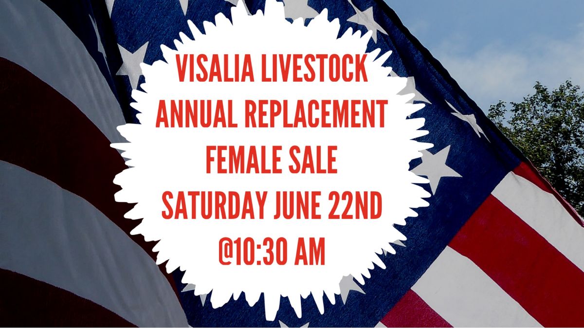 Annual Replacement Cow Sale