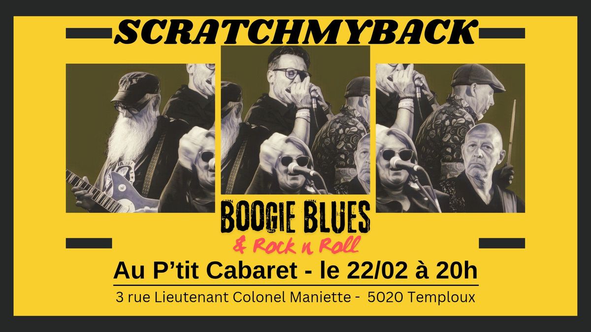 Scratchmyback @Le P'tit Cabaret