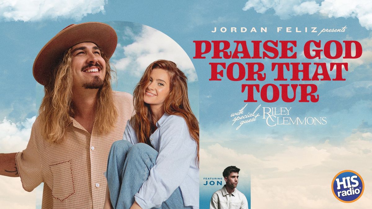 Jordan Feliz - Praise God For That Tour \/\/ Greenville, SC