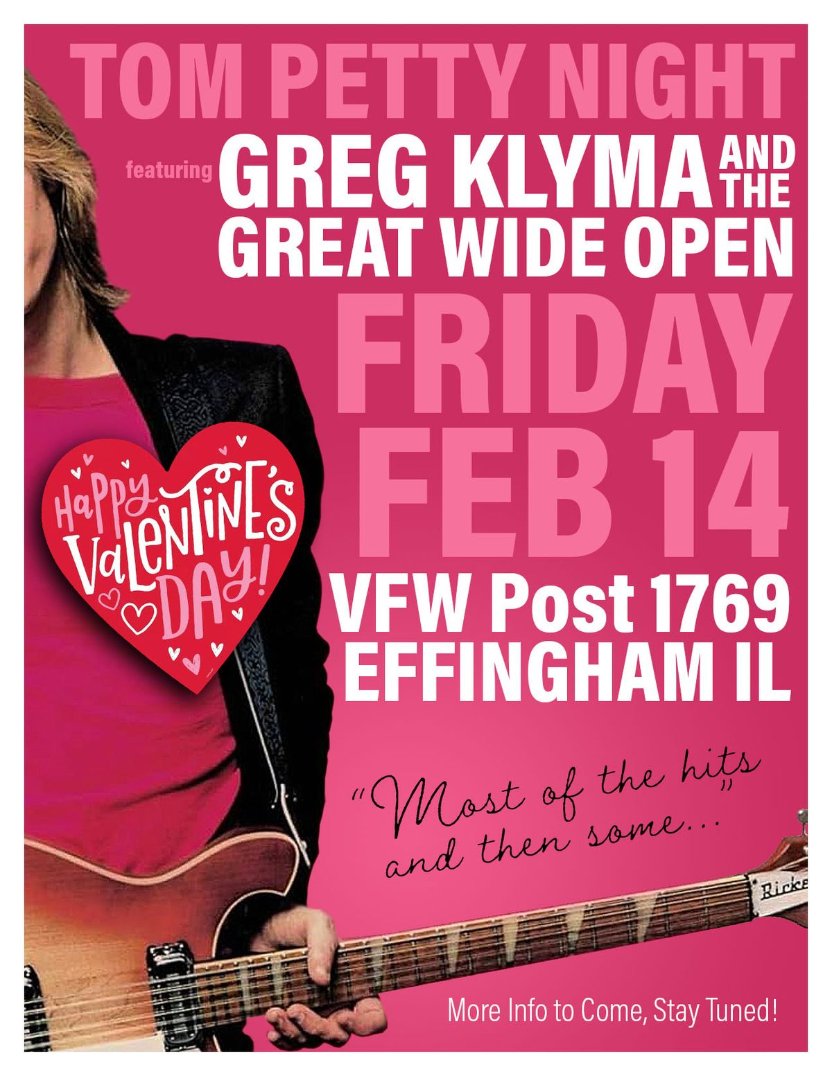 Tom Petty Night featuring Greg Klyma and the Great Wide Open