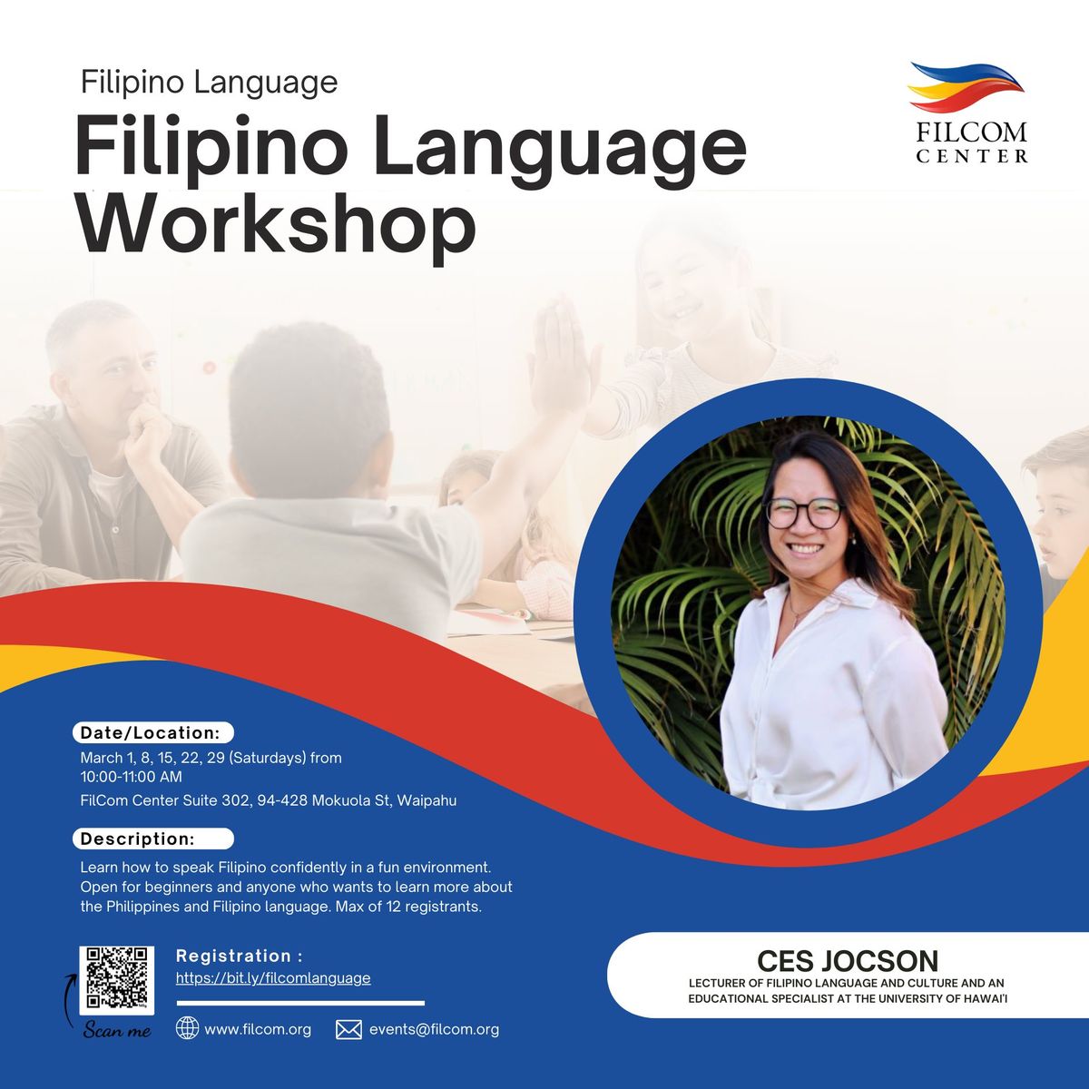 Filipino Language Workshop