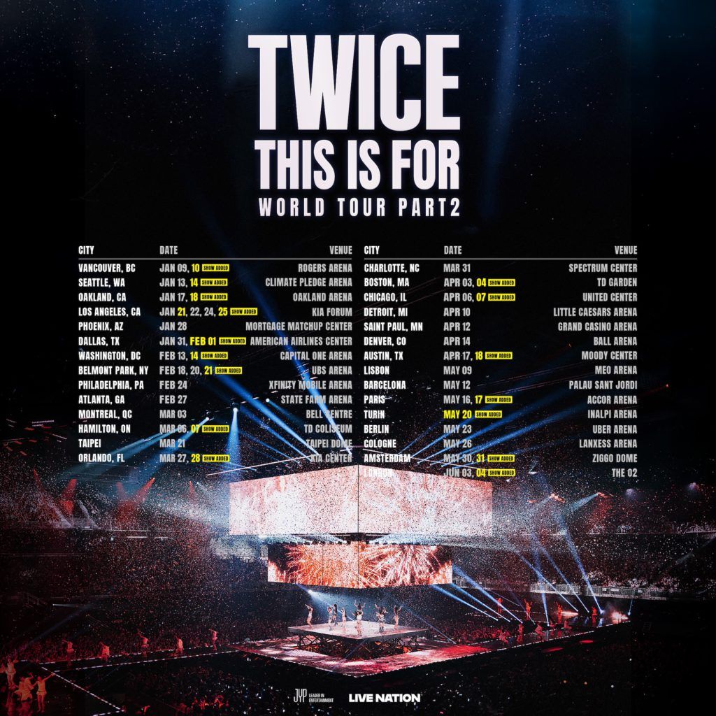 Twice Barcelona Tickets