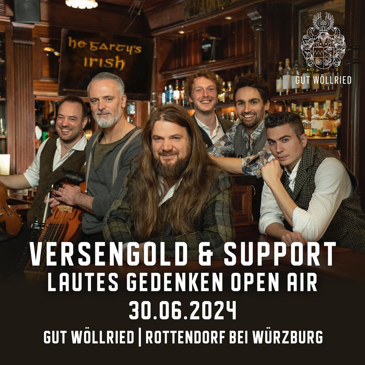 Versengold - Lautes Gedenken Open Air \/ Gut W\u00f6llried \/ W\u00fcrzburg