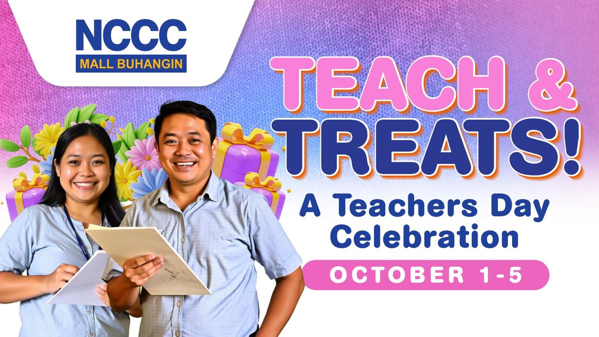 Teach and Treats at NCCC Mall Buhangin