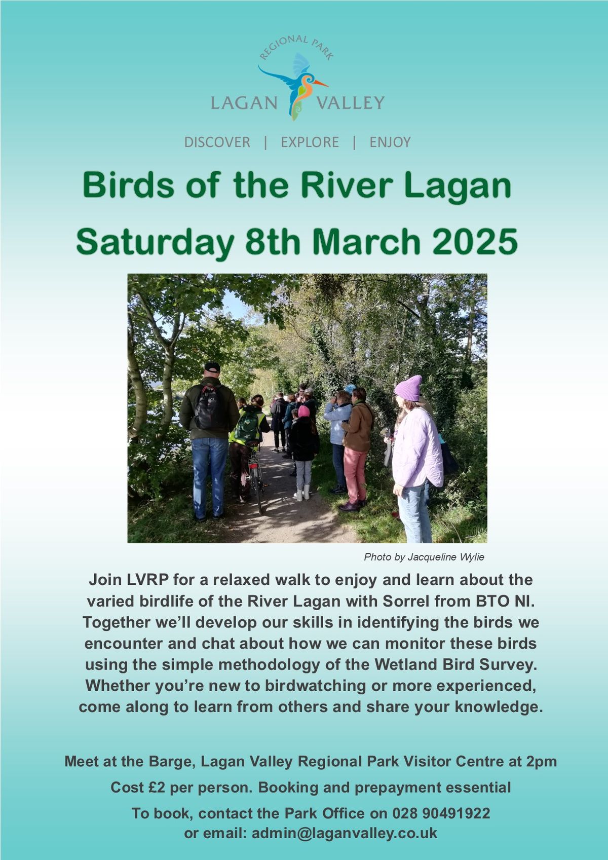 Birds of the River Lagan with BTO NI