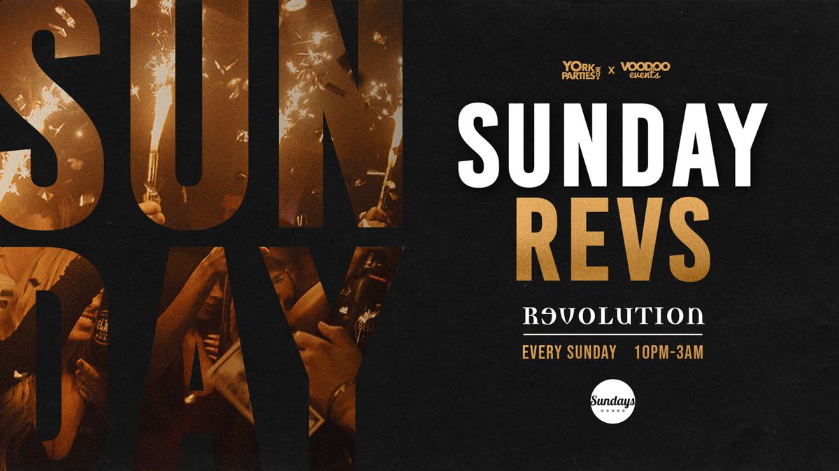 SUNDAY REVS The Sunday Social \ud83c\udf89