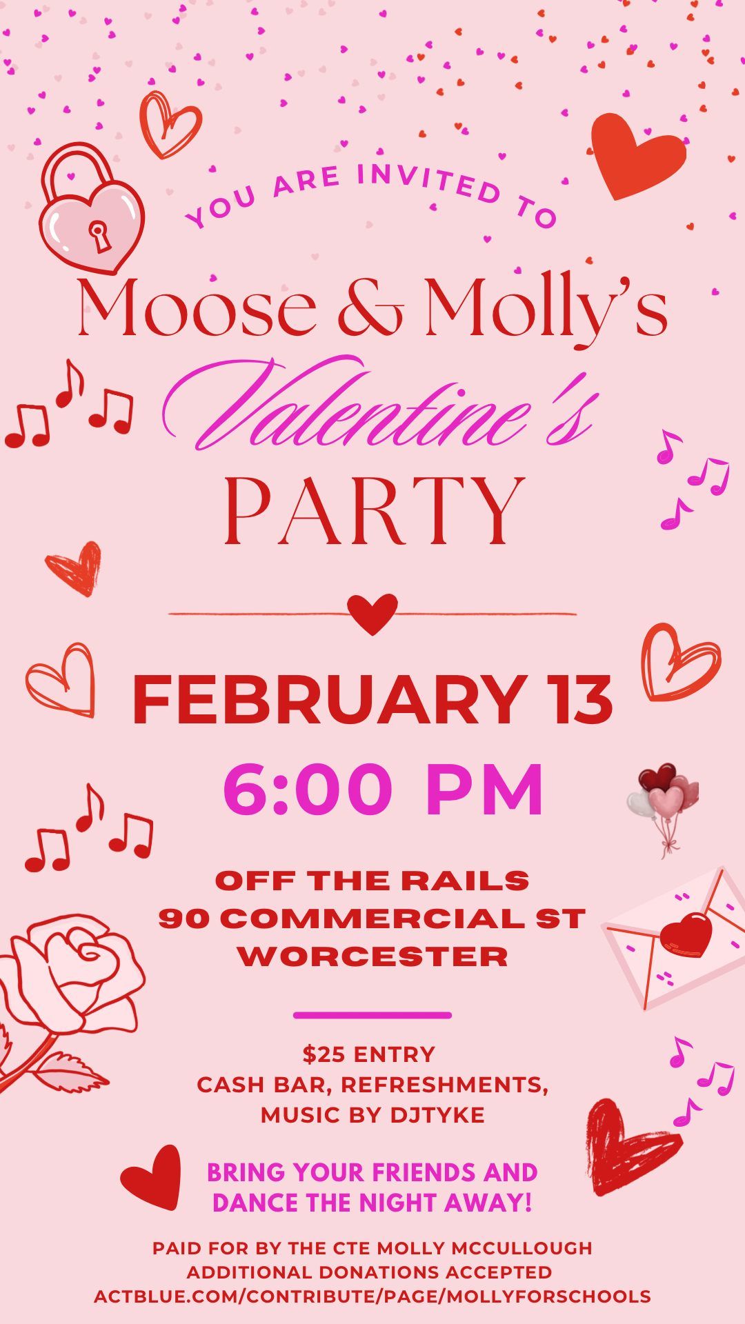 \ud83e\ude77Moose & Molly\u2019s Valentine\u2019s Party\ud83e\ude77