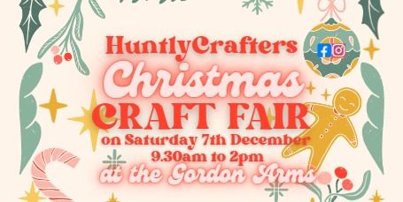 Huntlycrafters Christmas Craft Fair 2024