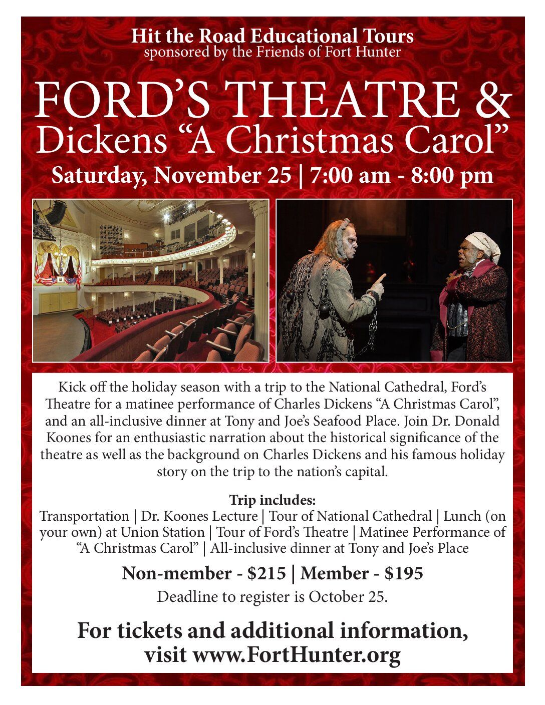 A Christmas Carol at Fords Theatre