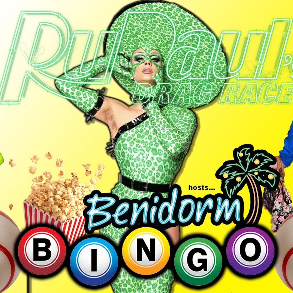 FunnyBoyz presents Benidorm Bingo hosted by RuPaul's Drag Race